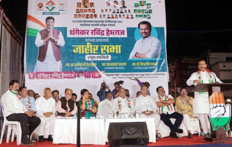 कसब्यातील लोक धंगेकर यांनाच लोकमान्यता देतील-  अमित देशमुख