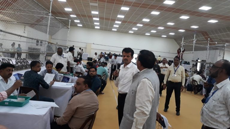 मतमोजणीच्या होणार ३७ फेऱ्या….