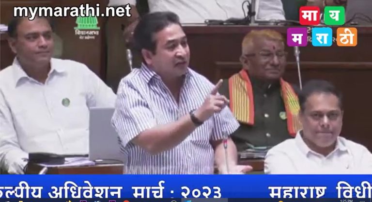 १० मिनिटे त्याचे संरक्षण काढा,उद्या सकाळी तो दिसणार नाही -नितेश राणेंनी विधानसभेत केलं वक्तव्यं