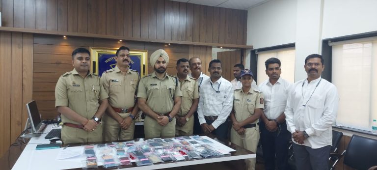 हरवलेले 51 मोबाईल हस्तगत केले