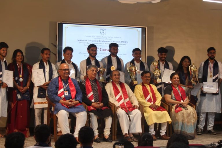 आयएमडीआरमध्ये पदविका प्रदान समारंभ
