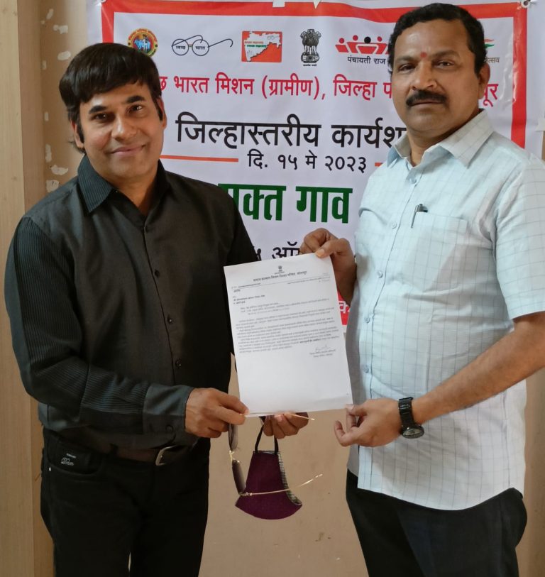 ख्यातनाम गायक मोहंम्मद अयाज सोलापूरचे ब्रँड अँबेसिडर