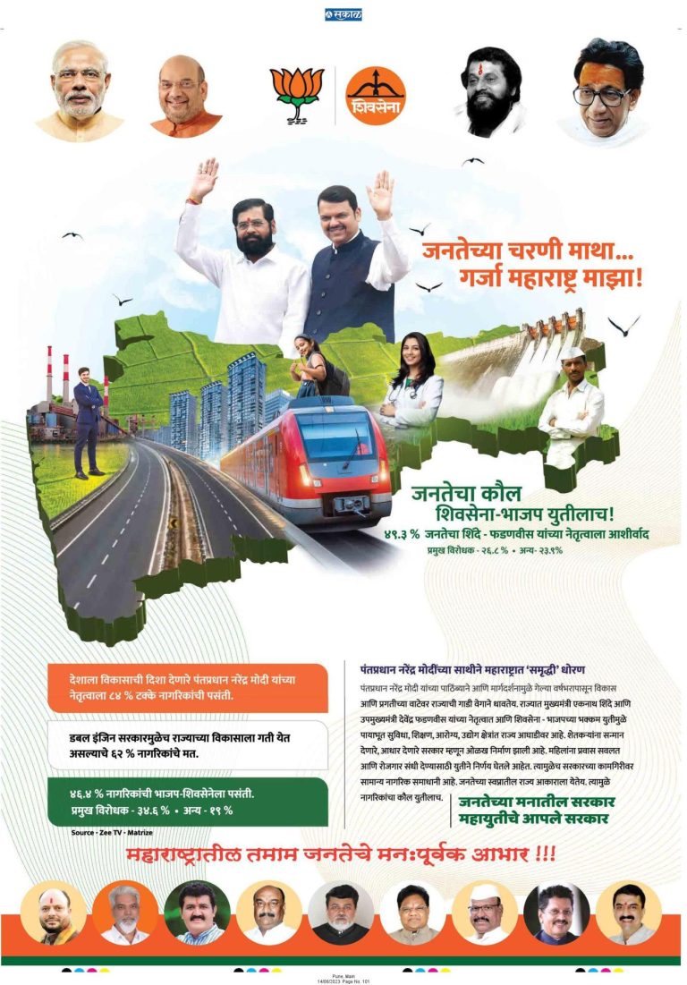 मिडिया जाहीरातींसाठी खोक्यांवर खोके ..होऊ दे खर्च ..महाराष्ट्र समर्थ ..