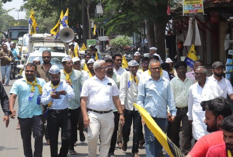 शिवराज्याभिषेक होताच आपच्या स्वराज्य यात्रेचा समारोप…