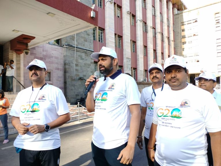 पुण्यात होणाऱ्या जी-20 बैठकीच्या पार्श्वभूमीवर सायकल फेरीचे आयोजन