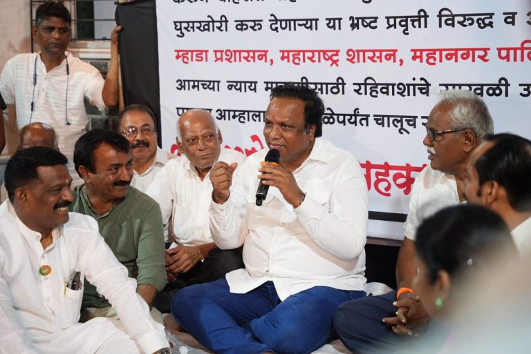 आशिष शेलार यांच्या पुढाकाराने म्हाडा इमारतीतील अतिरिक्त गाळे संक्रमण शिबिरासाठी देण्याचा निर्णय रद्द