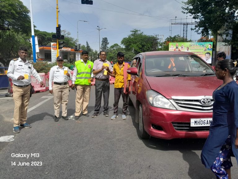 पंढरपूर वारीतील वाहन चालकांना,सुरक्षित वाहन चालविण्याचे आवाहन
