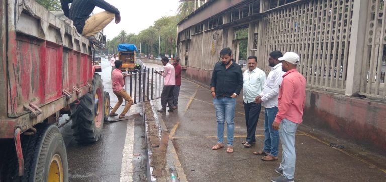 अखेर बीआरटी मार्गाची रीतसर उचलबांगडी…