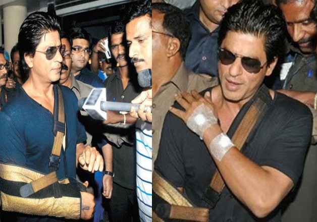 अमेरिकेत शूटिंगदरम्यान शाहरुख खान जखमी,