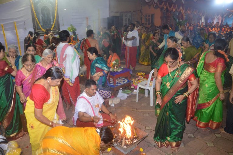 विश्वकल्याणासाठी सारसबाग गणपती मंदिरात विष्णू याग व विष्णुसहस्रनाम पठण 