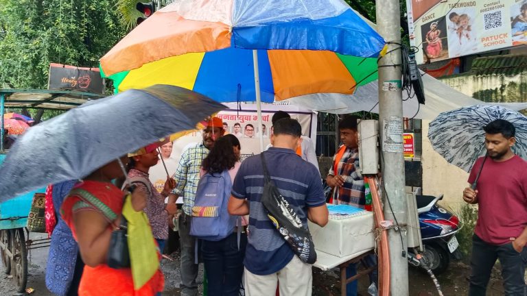 भाजपा युवा मोर्चाच्या ‘एक सही भविष्यासाठी’ अभियानाला युवकांचा उत्स्फूर्त प्रतिसाद