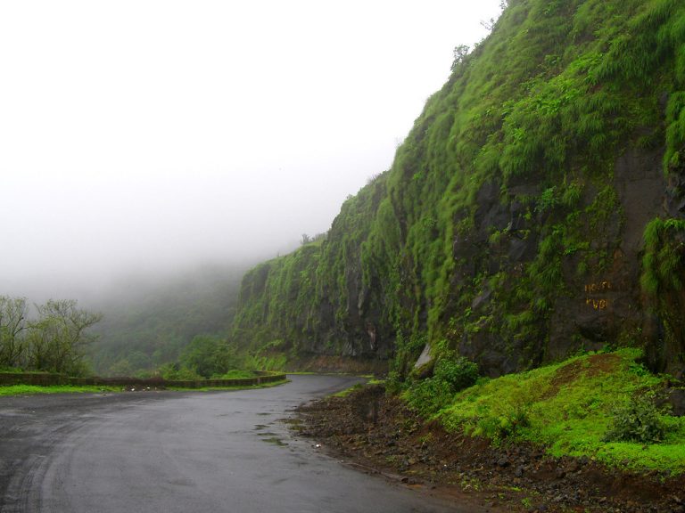 महाबळेश्वर:आंबेनळी घाटात दरड कोसळली..मार्ग पूर्णपणे बंद