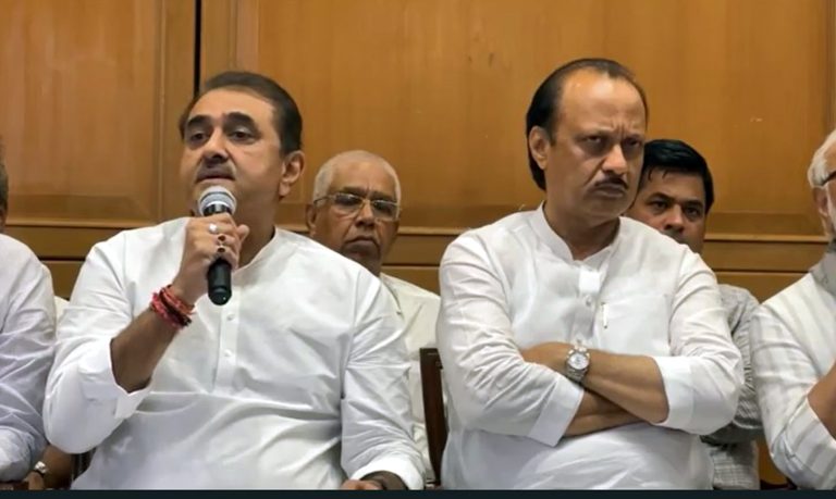 दिल्लीतील पवार यांच्या नेतृत्वातील बैठक अवैध, राष्ट्रवादीत फुट नाही मात्र निवडणूक आयोगाकडे चिन्ह आणि नावासाठी अर्ज -प्रफुल्ल पटेल