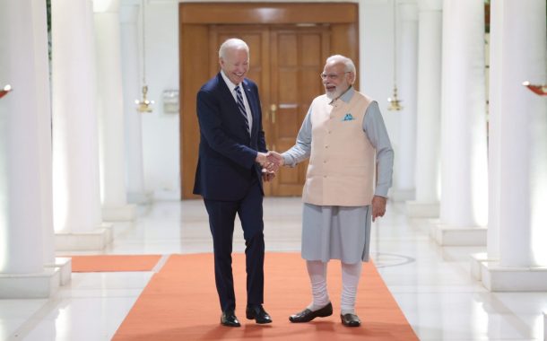 पंतप्रधान नरेंद्र मोदी यांनी घेतली अमेरिकेचे राष्ट्राध्यक्ष जो बायडेन यांची भेट