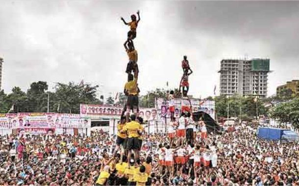 मुंबईत भाजपकडून ४०० ठिकाणी दहीहंडी उत्सवाचे आयोजन