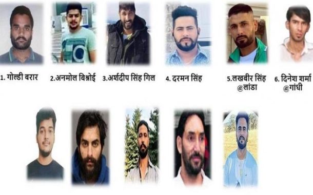 भारतात गुन्हे करून कॅनडामध्ये आश्रय: NIA ने गोल्डी ब्रारसह 11 गुंड-दहशतवाद्यांची यादी केली जाहीर