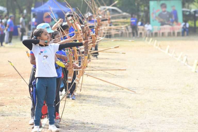 धनुर्विद्या आणि स्केटिंगच्या कौशल्यपूर्ण प्रदर्शनासह पुण्यात एसएए चॅम्पियनशीपच्या दुसऱ्या आवृत्तीची जोशात सुरुवात