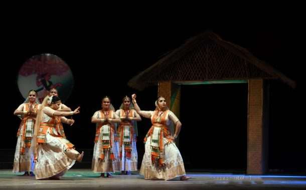 भारती विद्यापीठाच्या विद्यार्थ्यांचे  'सत्रिय 'नृत्यपर्व' महोत्सवात सादरीकरण