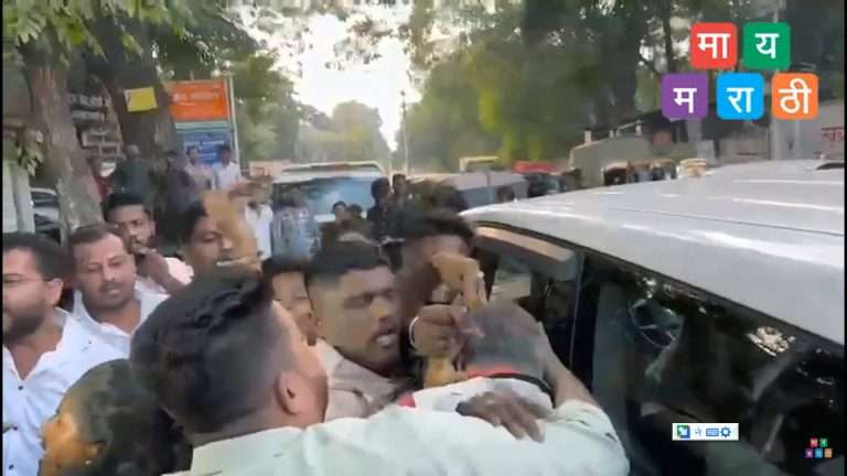 नामदेव जाधवांना शरद पवार समर्थकांचा दणका;तोंडाला फासले काळे…