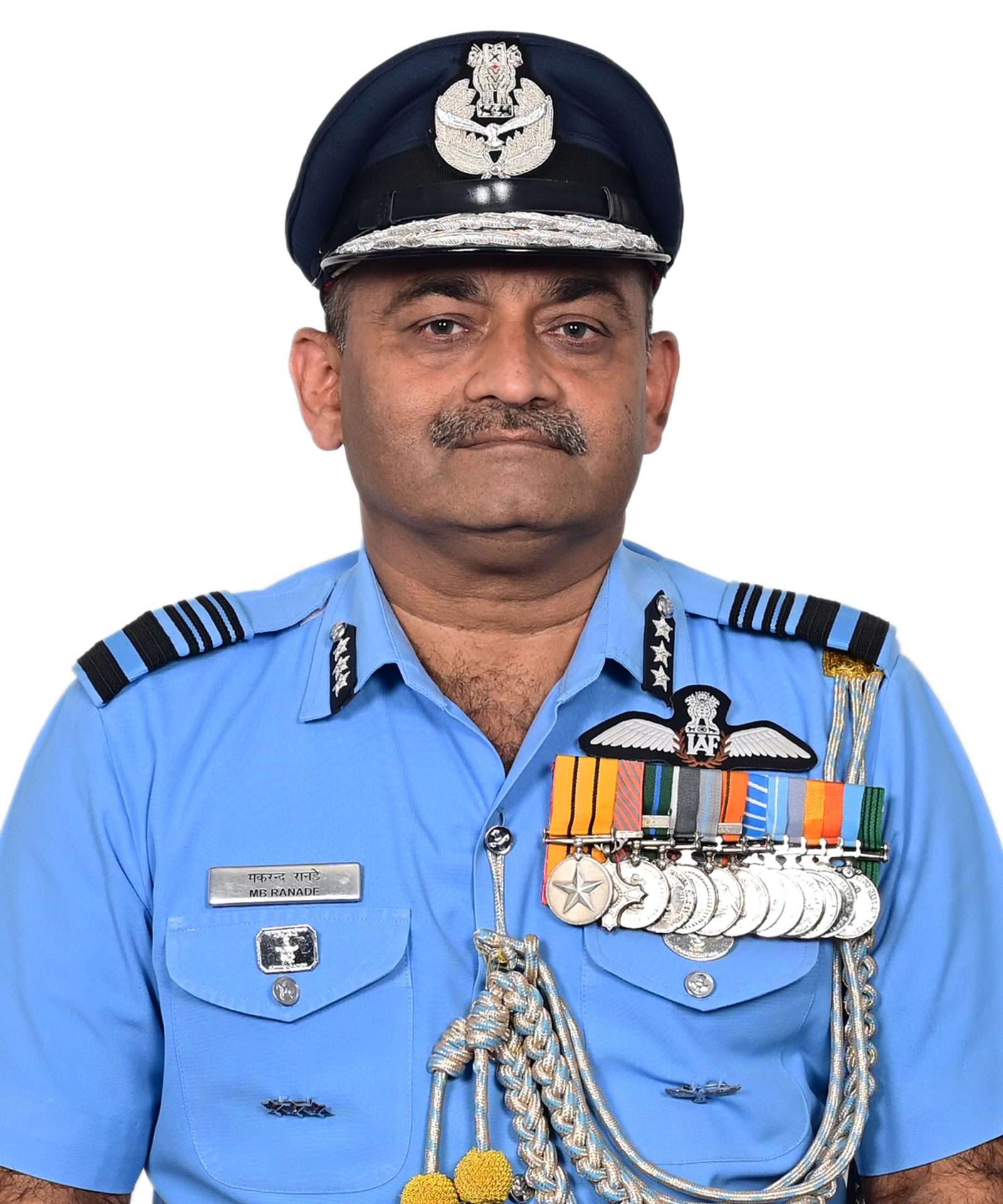 एअर मार्शल मकरंद रानडे यांनी नवी दिल्ली येथील हवाई दल मुख्यालयात निरीक्षण तसेच सुरक्षा विभागाचे महासंचालक म्हणून पदभार स्वीकारला