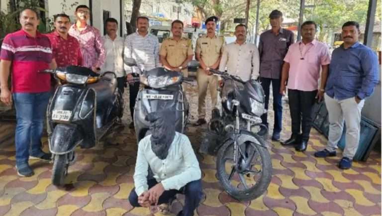 सराईत दुचाकी चोर अटकेत , सहकारनगर पोलिसांची कारवाई
