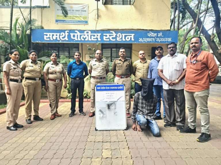 पिस्तुल बाळगून फिरणाऱ्या सराईत गुन्हेगाराला पकडले