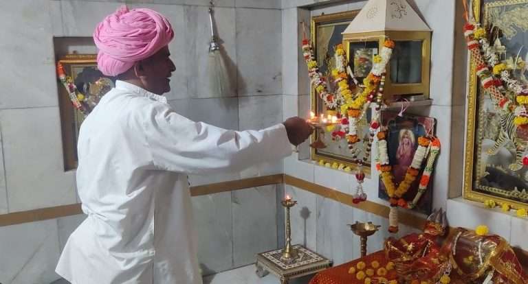 सिरवी समाजाच्या वतीने श्रीराम पूजा मंगल अक्षता कलशाची भव्य शोभायात्रा