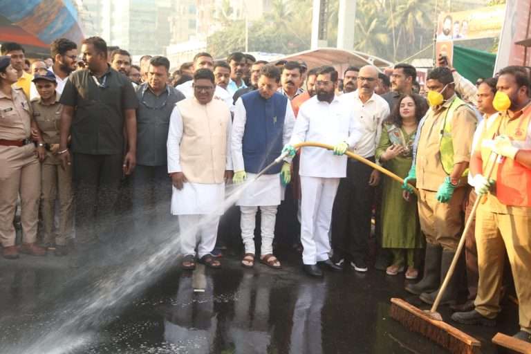 स्वच्छतेचा मुंबई पॅटर्न राज्यातील सर्व शहरांमध्ये राबवणार – मुख्यमंत्री एकनाथ शिंदे