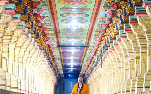 तामिळनाडूतील अरुलमिगू रामनाथस्वामी मंदिरात पंतप्रधानांनी केली प्रार्थना