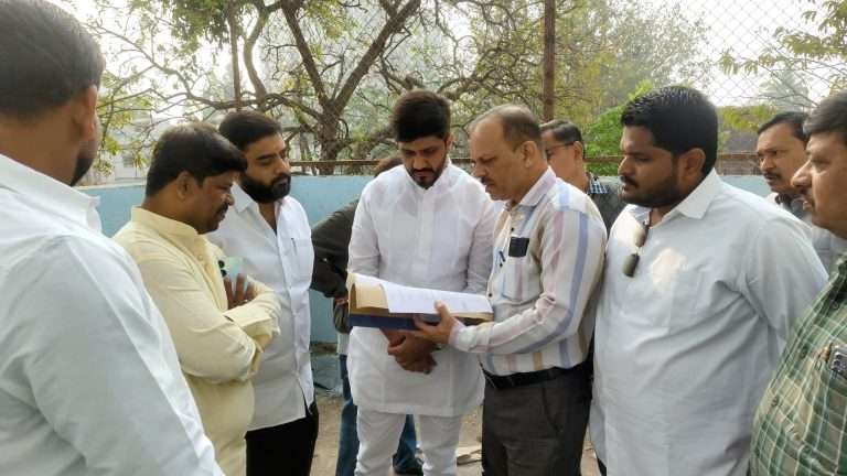 आशानगर येथील पाण्याच्या टाकीची पाहणी !!लवकरच उद्घाटन होईल:आ. सिद्धार्थ शिरोळे