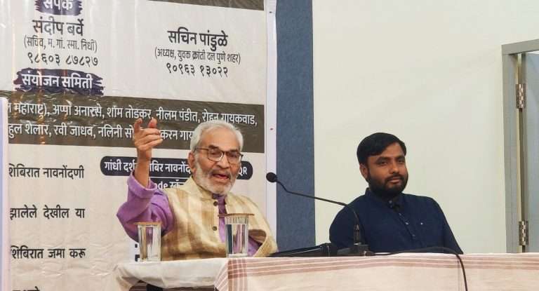 निवडणुकांसाठी रामाचा वापर होणे चुकीचे :डॉ.कुमार सप्तर्षी 