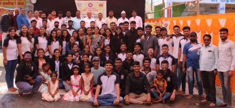 पीसीसीओईचे पारिठेवाडीत श्रम संस्कार शिबिर