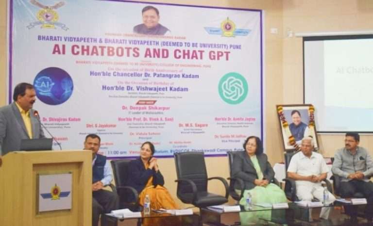 ‘आर्टिफिशियल इंटेलिजन्स चॅट बॉट्स अँड चॅट जीपीटी’ वरील व्याख्यानास प्रतिसाद