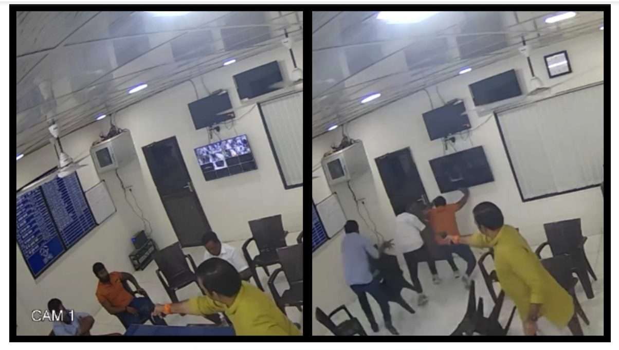 BJP आमदाराच्या गोळीबाराचा VIDEO व्हायरल :गणपत गायकवाड यांनी शांतपणे खुर्चीत बसलेल्या शिंदे गटाच्या नेत्याला घातल्या गोळ्या