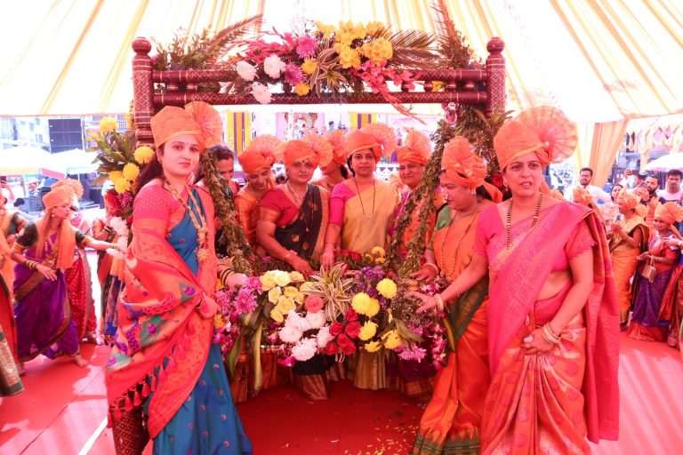 शिवजन्मोत्सव सोहळ्यात साजरा झाला ‘पाळणा बाळ शिवरायांचा’ 