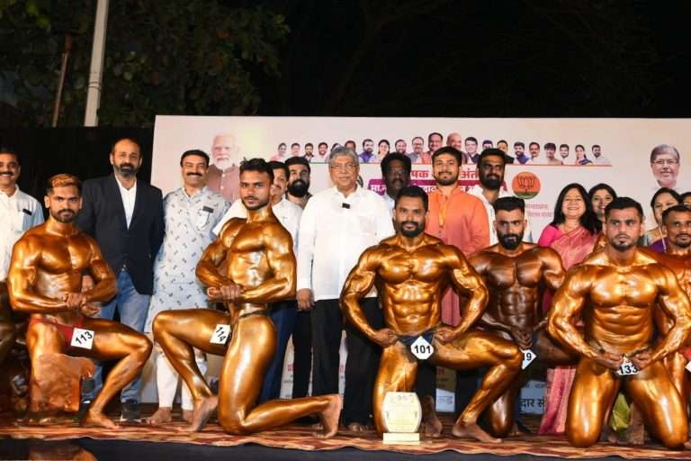 तरुणांना व्यायामाचे महत्व पटविण्यासाठी शरीर सौष्ठव स्पर्धे सारखे क्रीडा प्रकार उपयुक्त – ना. चंद्रकांतदादा पाटील