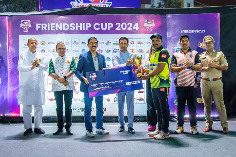 पुनित बालन ग्रुप तर्फे पुणे पोलिस कल्याण निधीला ५ लाख रूपयांची देणगी सुपूर्त !!
