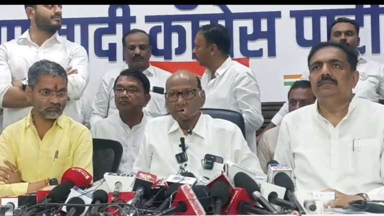 शरद पवार आमच्या हृदयात:माझी विचारधारा अन् पक्ष एकच, मी केव्हाच पक्ष सोडला नाही, आमदार नीलेश लंके यांचे प्रतिपादन