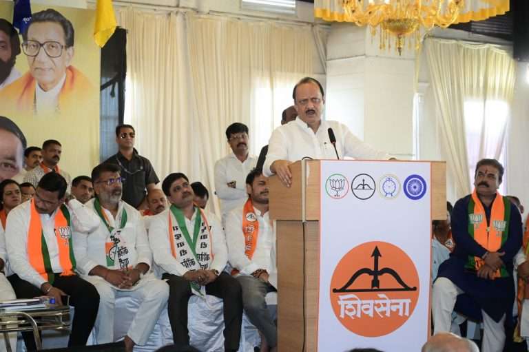 कोणत्याही अफवांवर विश्वास ठेवू नका,मावळात ‘धनुष्यबाण’च चालवा – अजित पवार