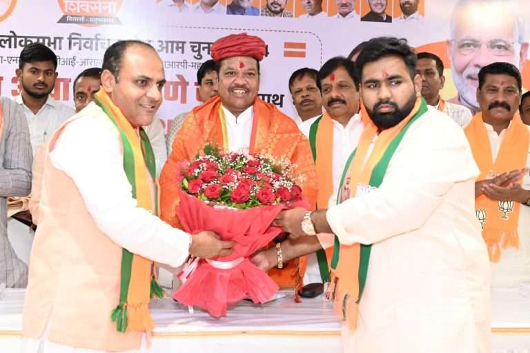 गुजराती व राजस्थानी बांधवांचा खासदार बारणे यांना एकमुखी पाठिंबा