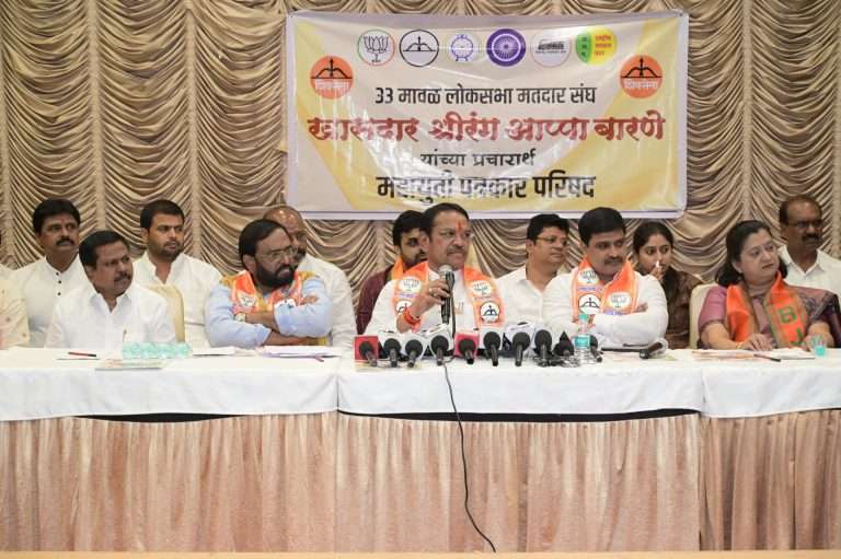 मावळ मतदारसंघातील सर्व 25 लाख मतदार माझे नातेवाईक – खासदार बारणे