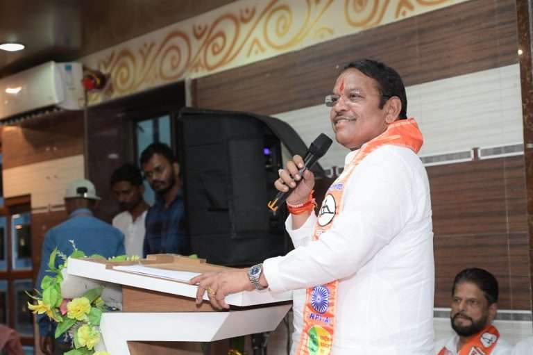 खासदार बारणे यांच्या ‘हॅटट्रिक’चा खोपोलीतील महायुती कार्यकर्त्यांचा निर्धार