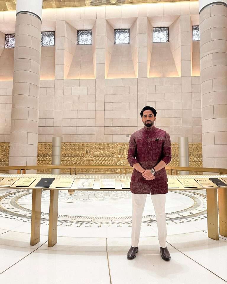 यूथ आयकॉन आयुष्मान खुरानाची संसदेला भेट!