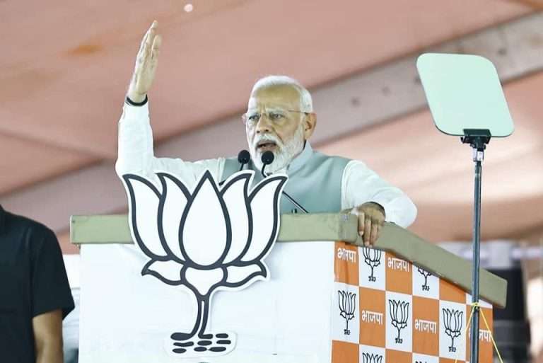 काँग्रेस आघाडीवर विश्वास ठेवू नका! नांदेड,परभणी येथील जाहीर सभांत पंतप्रधान मोदी यांचे आवाहन