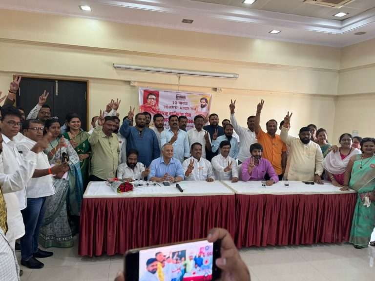 बारणे यांच्या हॅटट्रिकसाठी मनसे पूर्ण ताकतीनिशी प्रचार करणार – नितीन सरदेसाई