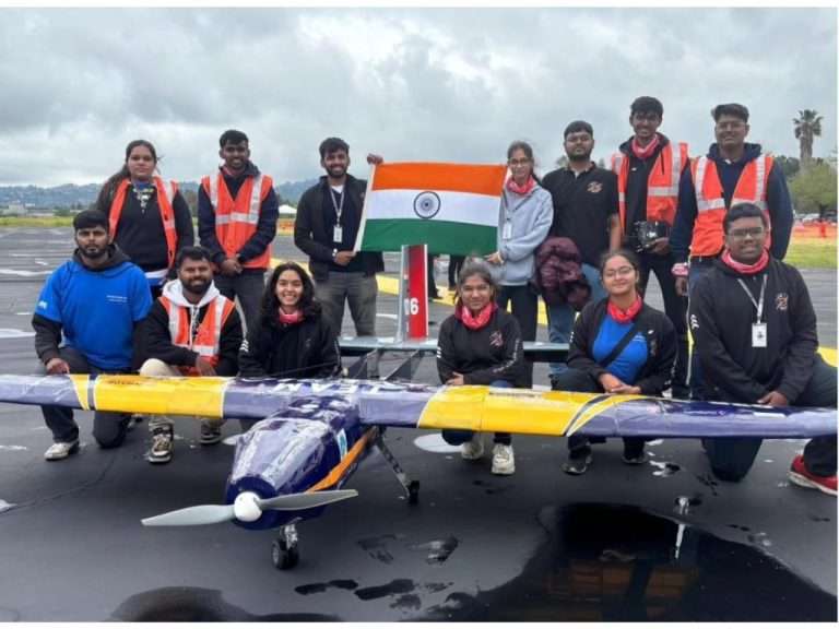 कॅलिफोर्नियाच्या एसएइ एरो डिझाईन वेस्ट स्पर्धेत पीसीसीओईचे नेत्रदीपक यश