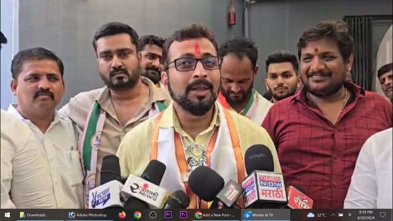 मी, माझं, माझ्यासाठी हा वैयक्तिक अजेंडा डोळ्यासमोर ठेऊन मी निवडणूक लढवत नाही – डॉ. अमोल कोल्हे