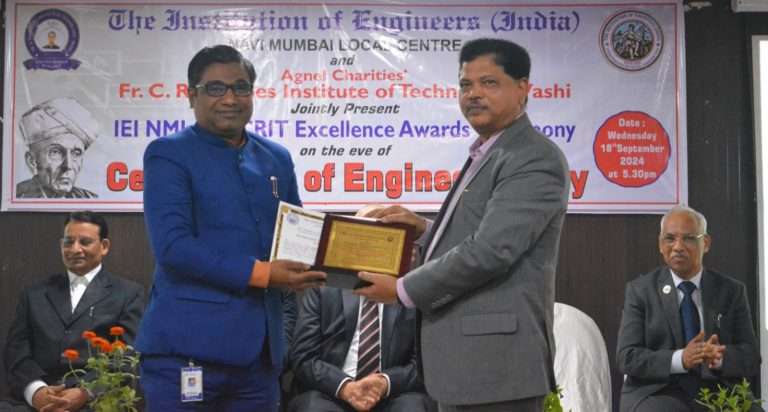 अभियंतादिनी प्रा. डॉ. गणेश काकांडीकर राष्ट्रीय पुरस्काराने सन्मानित