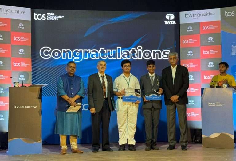 पुण्यातील दिल्ली पब्लिक स्कूल आणि औरंगाबादमधील स्टेपिंग स्टोन्स हायस्कूलच्या विद्यार्थ्यांनी पुण्यातील TCS InQuizitive 2024 स्पर्धा जिंकली