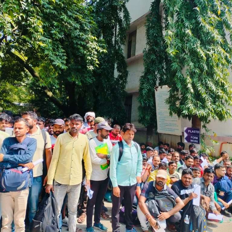 भारत-इस्रायल कामगार सहकार्य नवीन उंचीवर, इस्रायल भरती मोहिमेसाठी आयटीआय औंध, पुणे येथे मोठी गर्दी